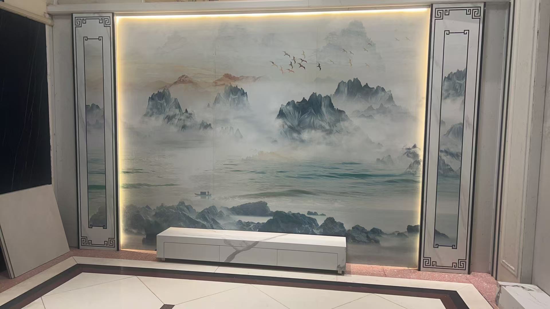 大理石背景墻
